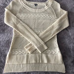 Cream sweater